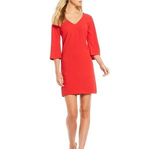 NWT Trina Turk Malbec Shift Dress with 3/4…